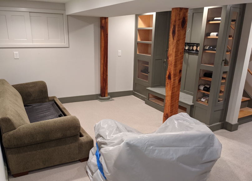 Finished basements